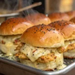 Juicy baked sliders from a chicken sliders recipe
