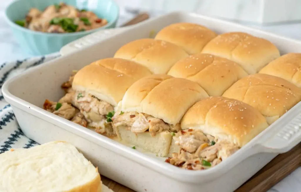 Step-by-step preparation of chicken sliders recipe