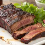Mouthwatering Smoked Beef Short Ribs served fresh from the smoker