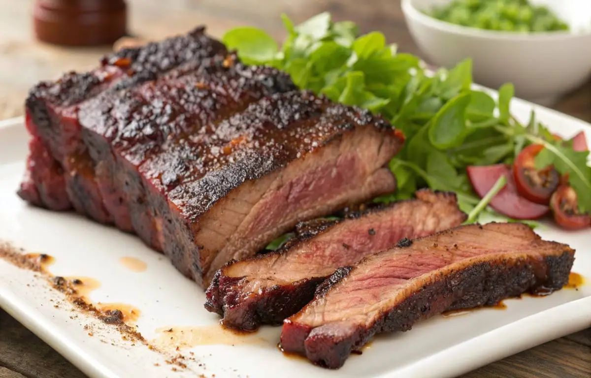 Mouthwatering Smoked Beef Short Ribs served fresh from the smoker