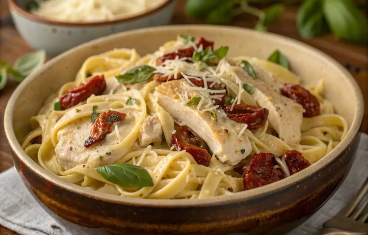 Marry Me Pasta final recipe served in a bowl