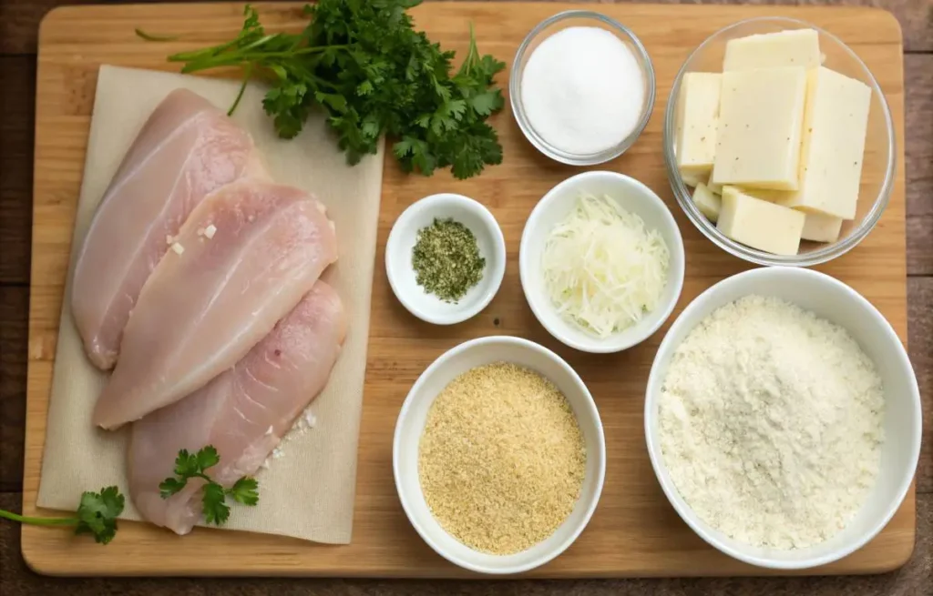 Ingredients for Longhorn Parmesan Crusted Chicken Recipe
